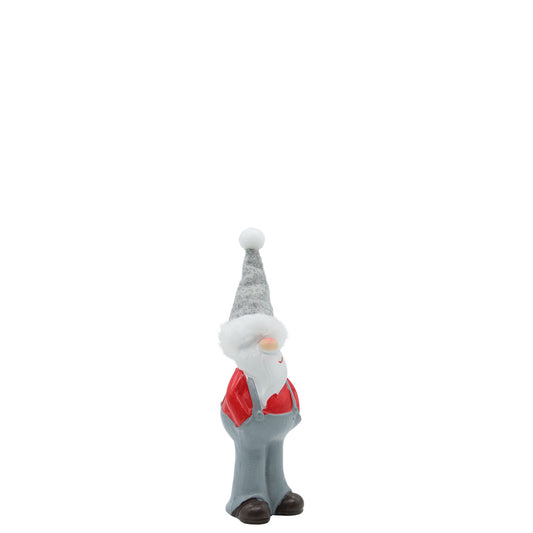 Christmas Ceramic Ornament (Gnome) - 15.5cm