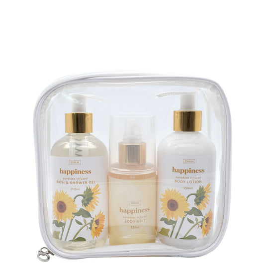 Sunflower Beautiful Body Care - 120ml Body Mist, 250ml Body Lotion, 250ml Bath & Shower Gel