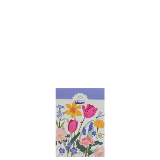 Time To Bloom Notepad (Lined) - A6