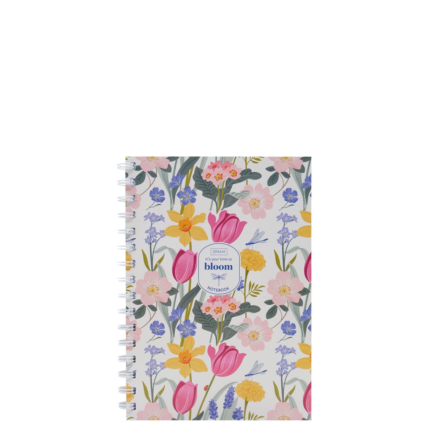 Time To Bloom Spiral Notebook (Lined) - A5