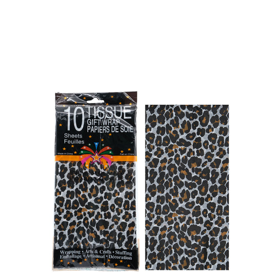 Tissue Paper 10pc - Leopard Print