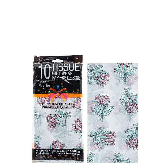 Tissue Paper 10pc - Protea