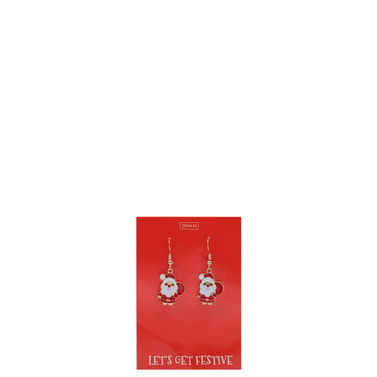 Christmas Earrings (Father Christmas)