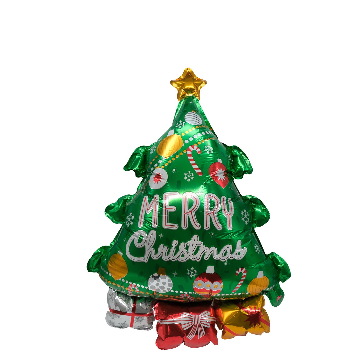 Christmas Foil Balloons (Tree) - 80 x 55cm