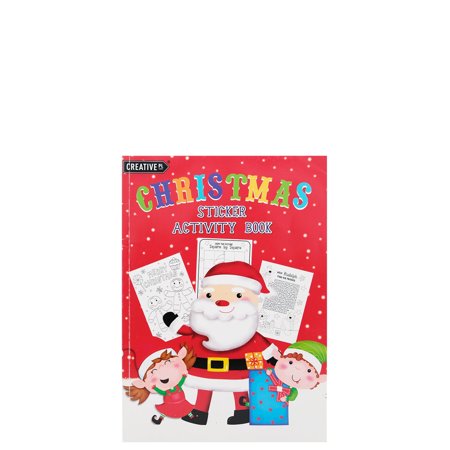 Christmas Activity Sticker Book - A4