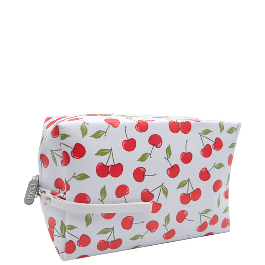 Cherry Love Large Barrel Bag - 25 x 12 x 17cm