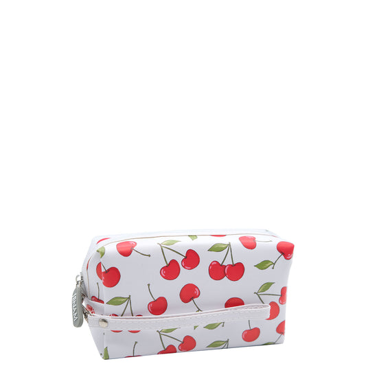 Cherry Love Small Barrel Bag - 17 x 7 x 9cm